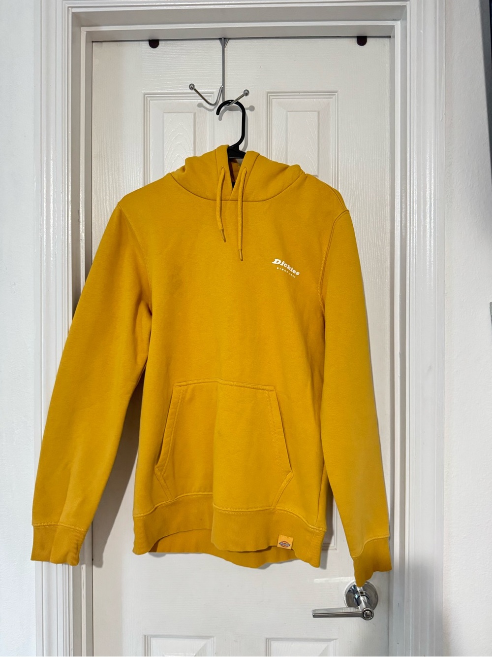 Dickies Men's Mustard Yellow Pullover Hoodie